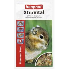 Beaphar Xtra Vital - изключително вкусна и добре балансирана храна, съдържаща всички витамини и минерали, необходими за катеричките 800 гр.